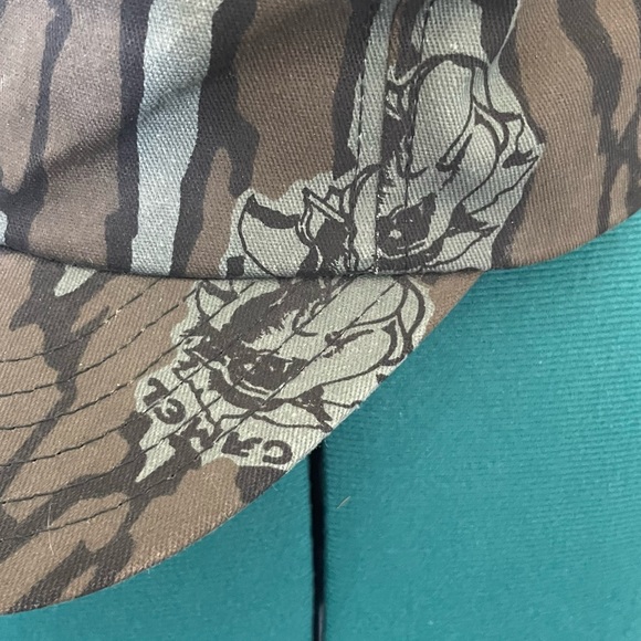 Vintage 1989 Camel Cigarettes REBARK Camo Snapback Hat Made In USA Joe Camel - Picture 9 of 9